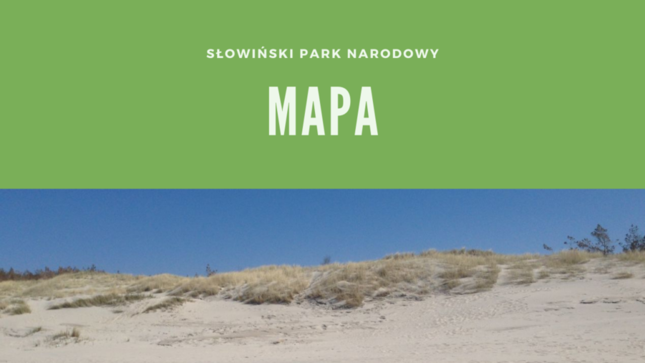 Słowiński Park Narodowy Mapa